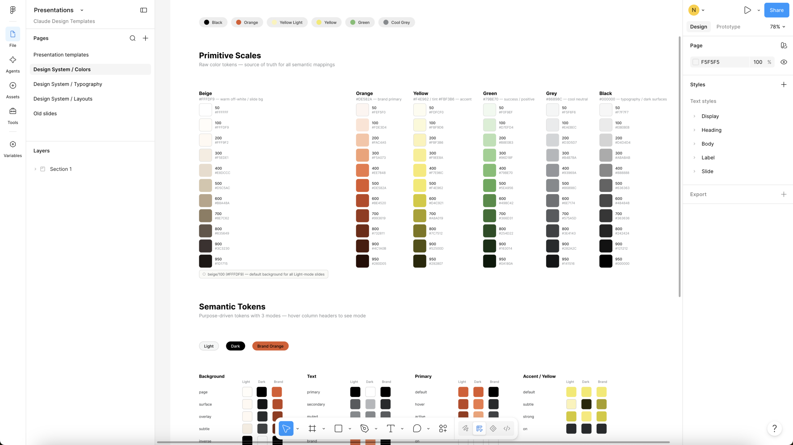 Agentic Design Workflows Master Design System
